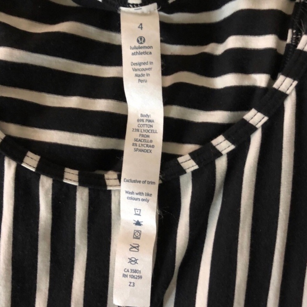 RARE Lululemon 🍋 Vita Racer Tank Size 4 - Picture 4 of 5